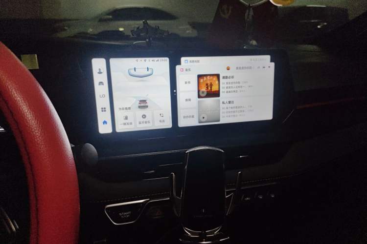 Used Geely Auto Binray 2022 Binrui COOL 1.5T DCT Electric Edition Audio And AC Panel