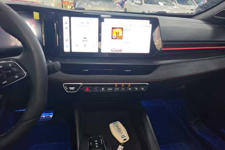 Used Geely Auto Binray 2022 Binrui COOL 1.5T DCT Electric Edition Audio And AC Panel