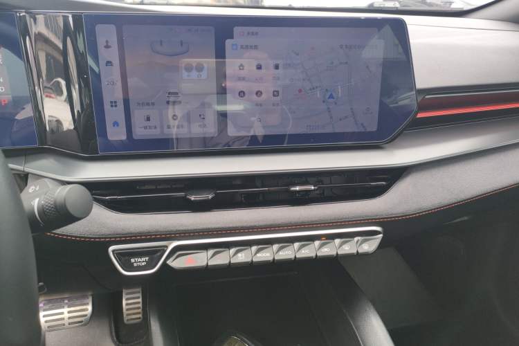Used Geely Auto Binray 2022 Binrui COOL 1.5T DCT Electric Edition Audio And AC Panel