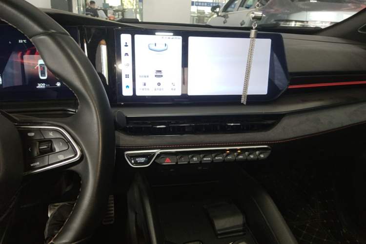 Used Geely Auto Binray 2022 Binrui COOL 1.5T DCT Electric Edition Audio And AC Panel