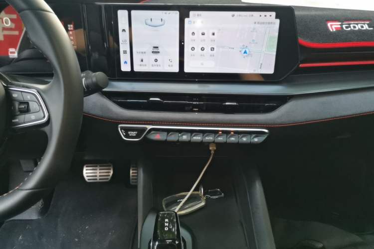 Used Geely Auto Binray 2022 Binrui COOL 1.5T DCT Electric Edition Audio And AC Panel
