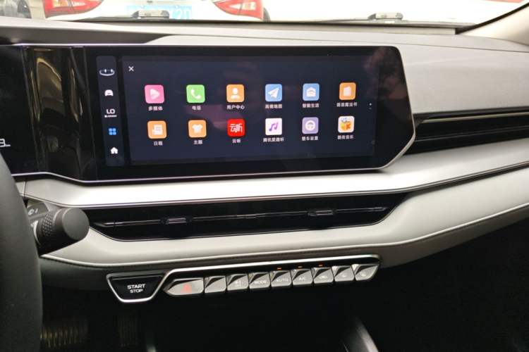 Used Geely Auto Binray 2022 Binrui COOL 1.5T DCT Windstorm Edition Audio And AC Panel