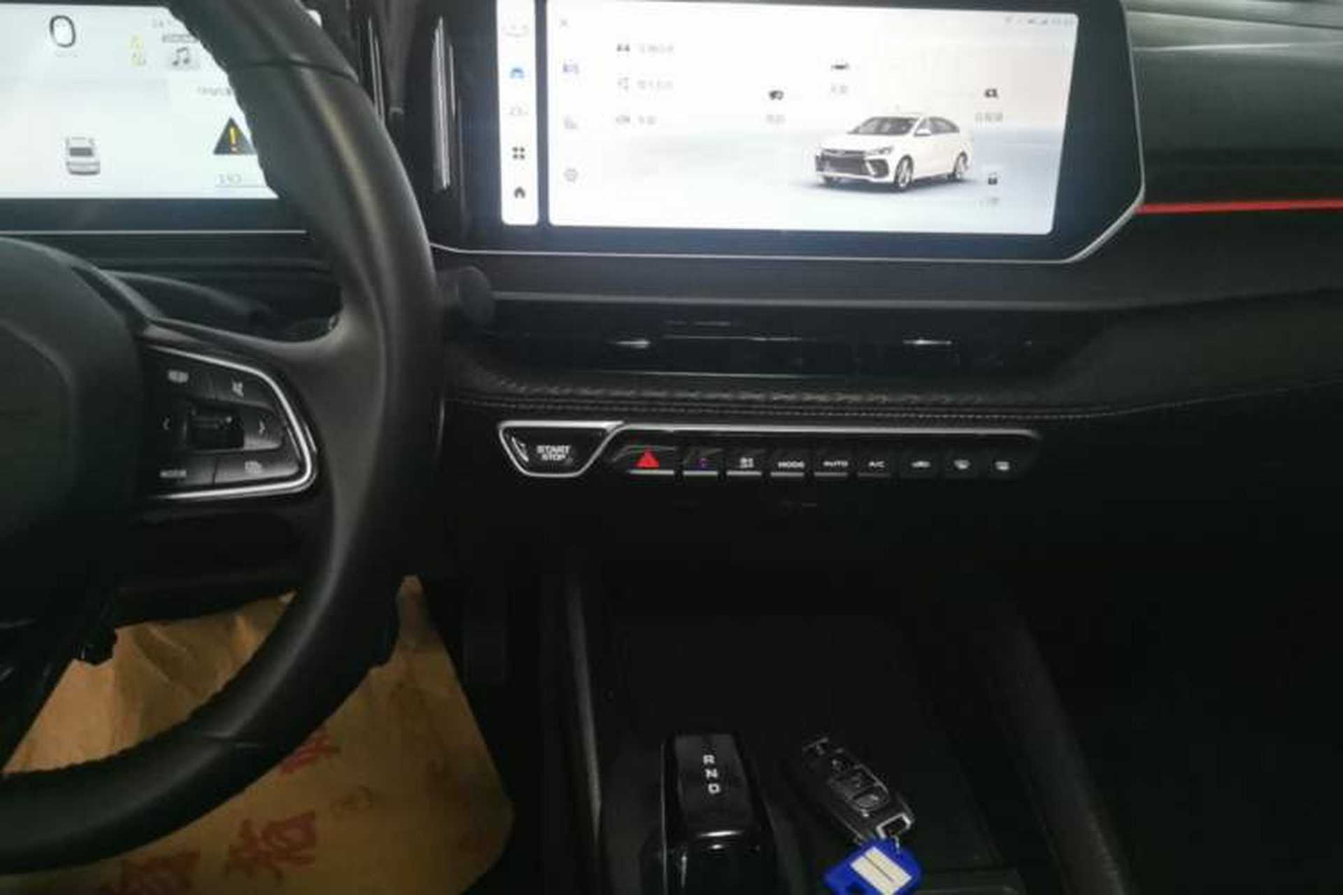 Used Geely Auto Binray 2022 Binrui COOL 1.5T DCT Electric Edition Audio And AC Panel