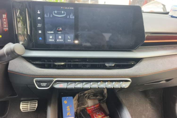 Used Geely Auto Binray 2022 Binrui COOL 1.5T DCT Thunder Edition Audio And AC Panel