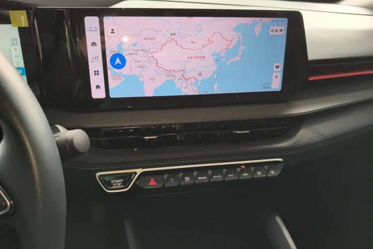 Used Geely Auto Binray 2022 Binrui COOL 1.5T DCT Electric Edition Audio And AC Panel