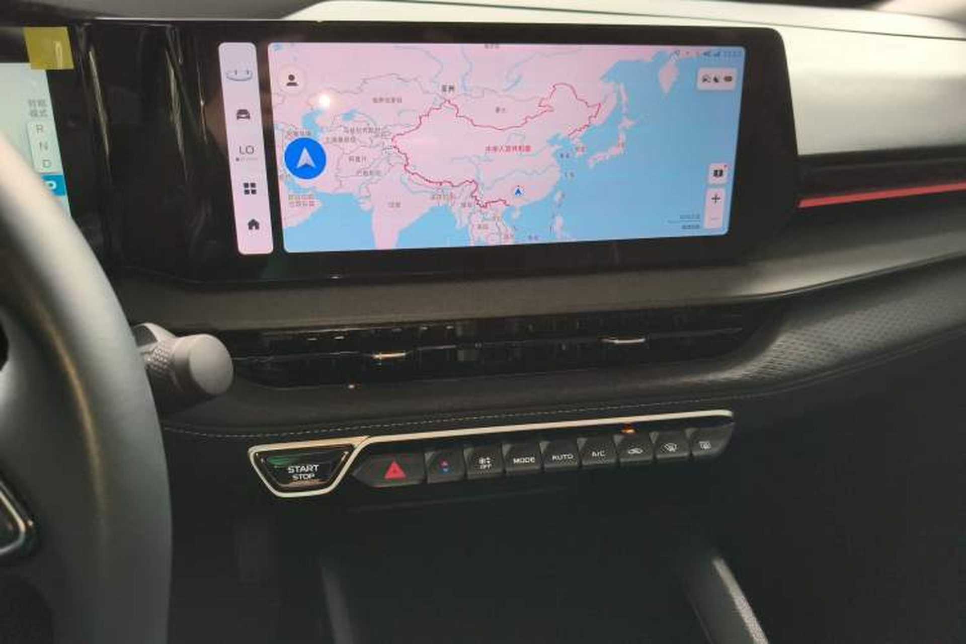 Used Geely Auto Binray 2022 Binrui COOL 1.5T DCT Electric Edition Audio And AC Panel