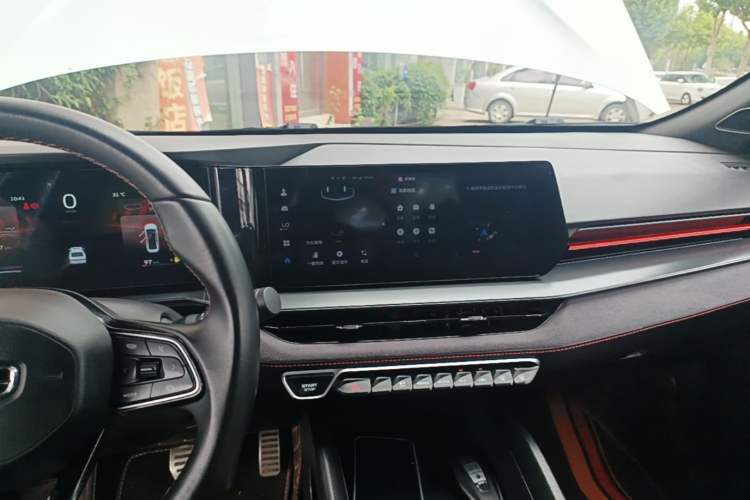 Used Geely Auto Binray 2022 Binrui COOL 1.5T DCT Electric Edition Audio And AC Panel