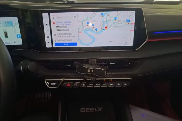 Used Geely Auto Binray 2022 Binrui COOL 1.5T DCT Electric Edition Audio And AC Panel