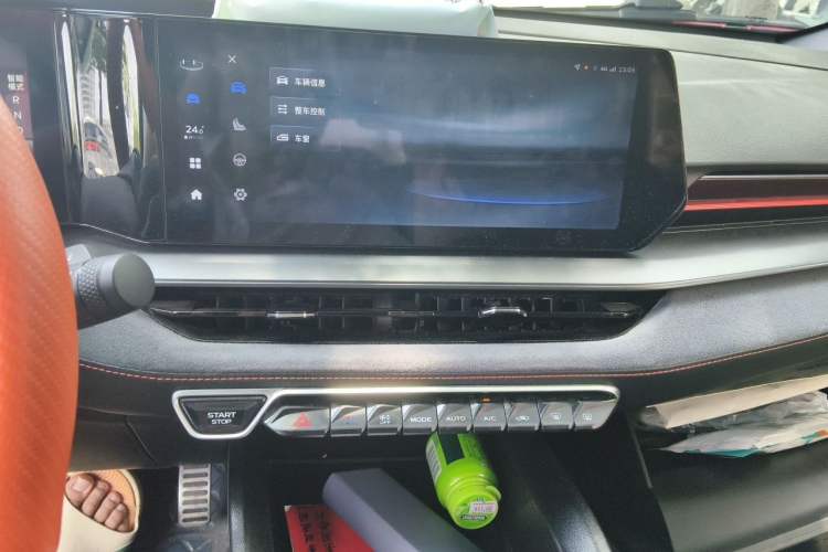 Used Geely Auto Binray 2022 Binrui COOL 1.5T DCT Thunder Edition Audio And AC Panel