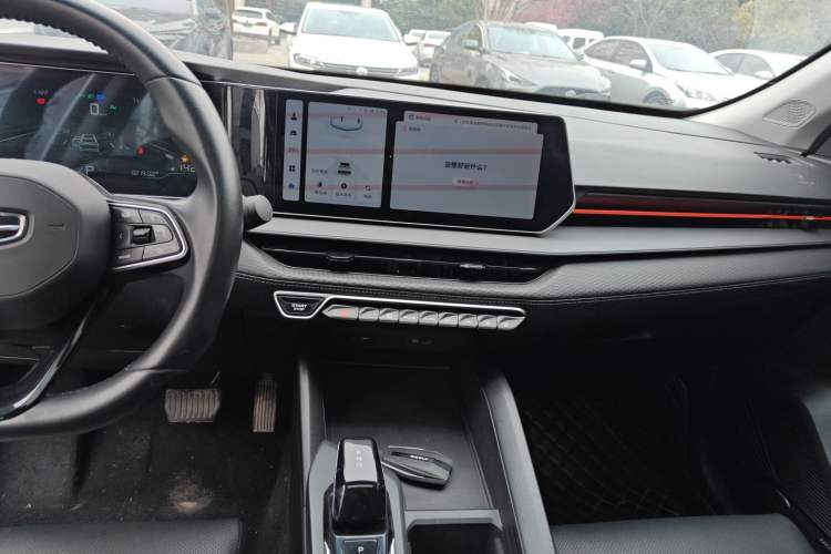 Used Geely Auto Binray 2022 Binrui COOL 1.5T DCT Windstorm Edition Audio And AC Panel