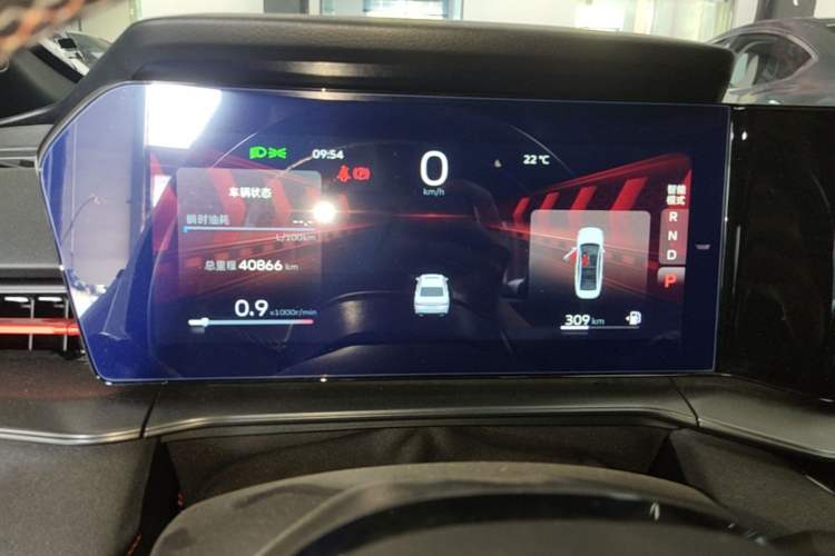 Used Geely Auto Binray 2022 Binrui COOL 1.5T DCT Electric Edition Instrument Cluster