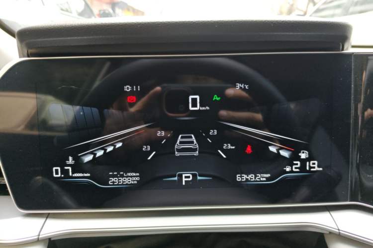 Used Geely Auto Binray 2022 Binrui COOL 1.5T DCT Windstorm Edition Instrument Cluster