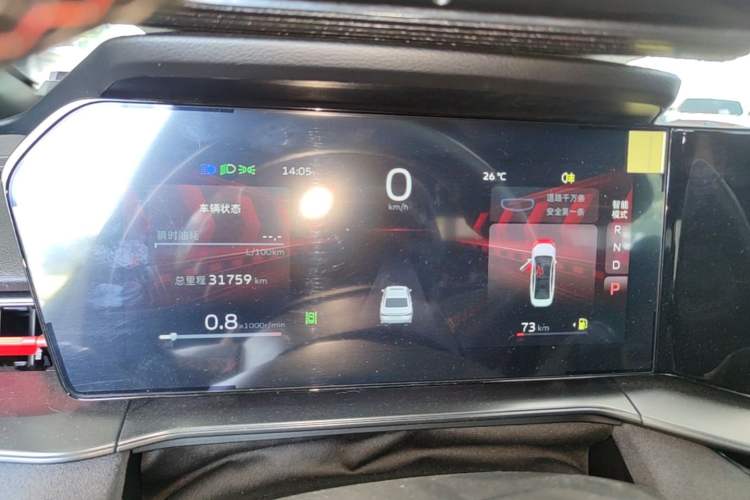Used Geely Auto Binray 2022 Binrui COOL 1.5T DCT Thunder Edition Instrument Cluster