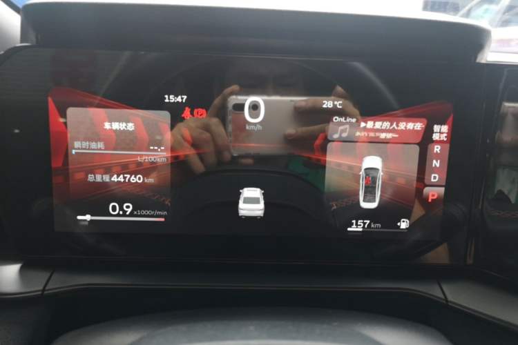 Used Geely Auto Binray 2022 Binrui COOL 1.5T DCT Thunder Edition Instrument Cluster