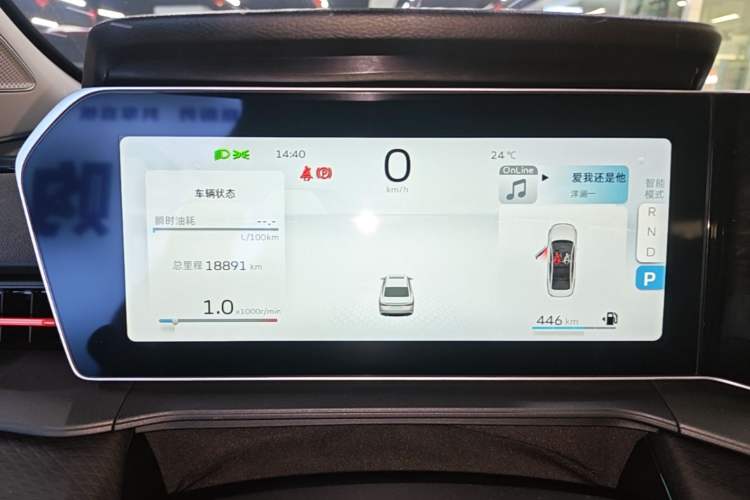 Used Geely Auto Binray 2022 Binrui COOL 1.5T DCT Electric Edition Instrument Cluster