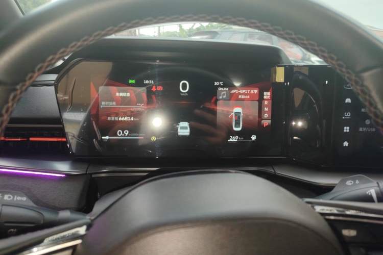 Used Geely Auto Binray 2022 Binrui COOL 1.5T DCT Thunder Edition Instrument Cluster