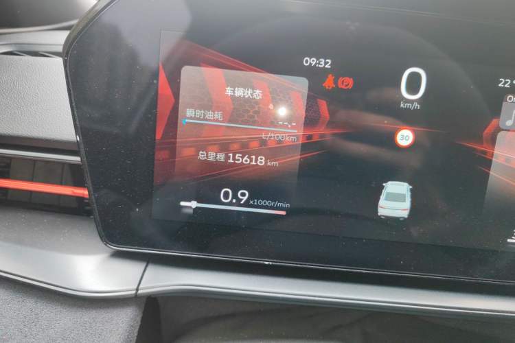 Used Geely Auto Binray 2022 Binrui COOL 1.5T DCT Thunder Edition Odometer Close Up