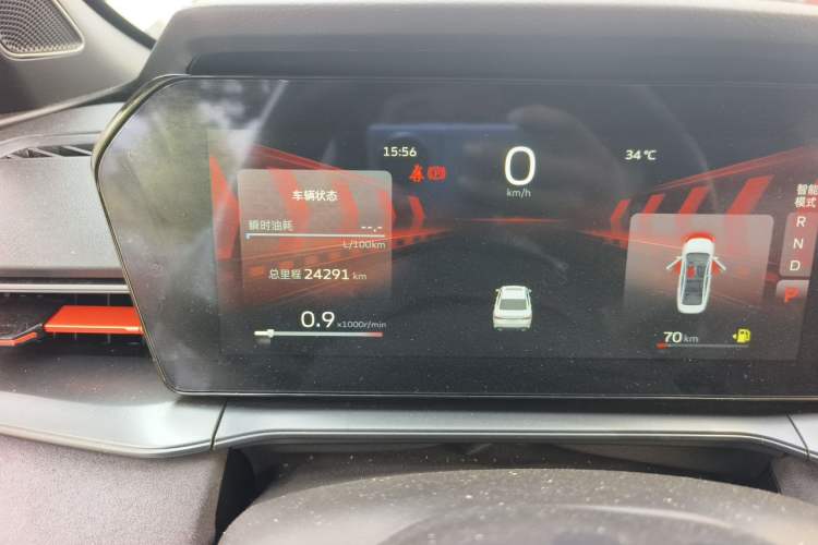 Used Geely Auto Binray 2022 Binrui COOL 1.5T DCT Thunder Edition Odometer Close Up