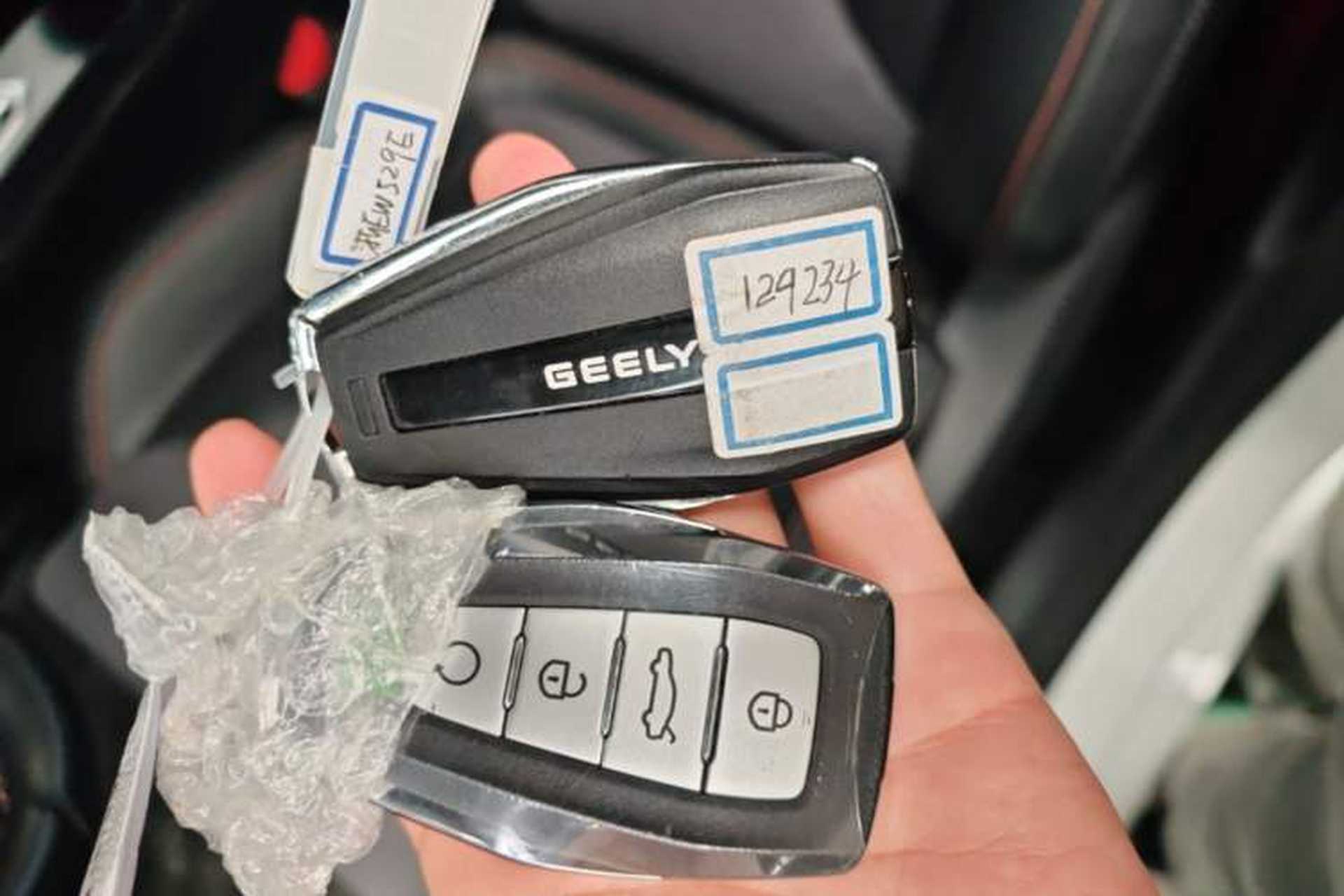 Used Geely Auto Binray 2022 Binrui COOL 1.5T DCT Electric Edition Vehicle Key