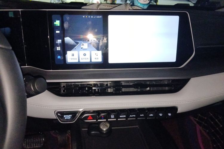 Used Geely Auto Binray 2024 Binrui COOL 1.5T DCT Champion Edition Audio And AC Panel