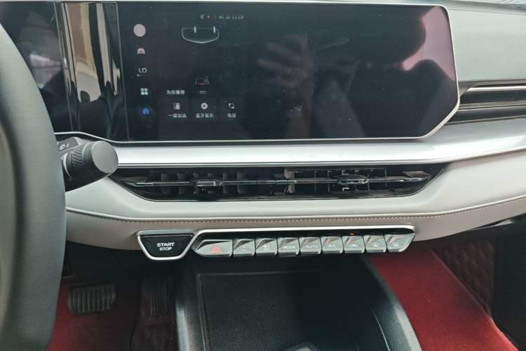 Used Geely Auto Binray 2024 Binrui COOL 1.5T DCT Champion Edition Audio And AC Panel