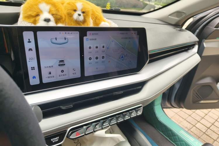 Used Geely Auto Binray 2024 Binrui COOL 1.5T DCT Champion Edition Audio And AC Panel