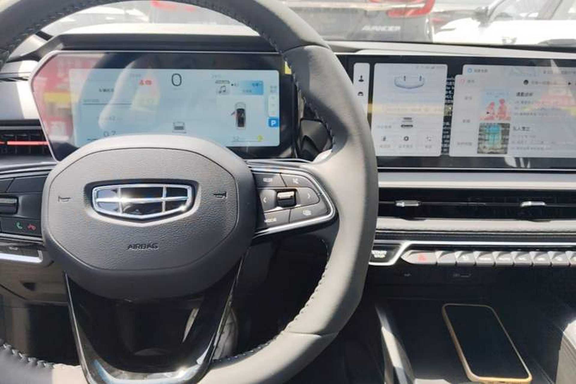 Used Geely Auto Binray 2024 Binrui COOL 1.5T DCT Longteng Edition Center Console