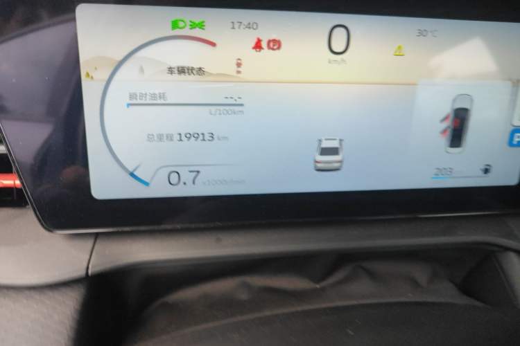 Used Geely Auto Binray 2024 Binrui COOL 1.5T DCT Longteng Edition Odometer Close Up