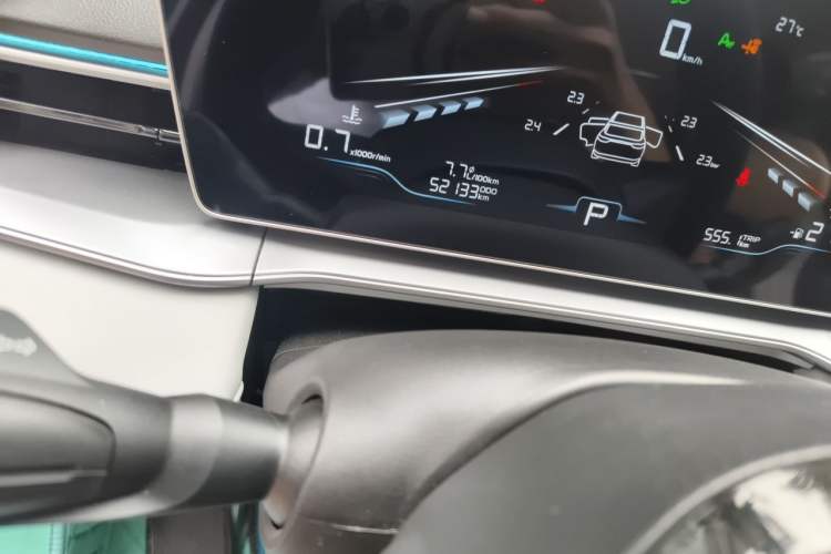 Used Geely Auto Binray 2024 Binrui COOL 1.5T DCT Champion Edition Odometer Close Up