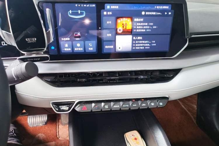 Used Geely Auto Binray 2024 Binrui COOL 1.5T DCT Champion Edition Audio And AC Panel