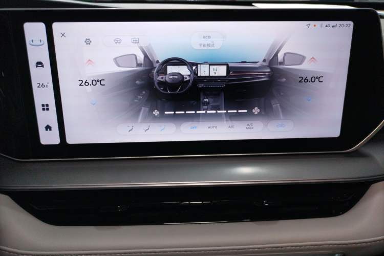 Used Geely Auto Binray 2024 Binrui COOL 1.5T DCT Champion Edition Audio And AC Panel