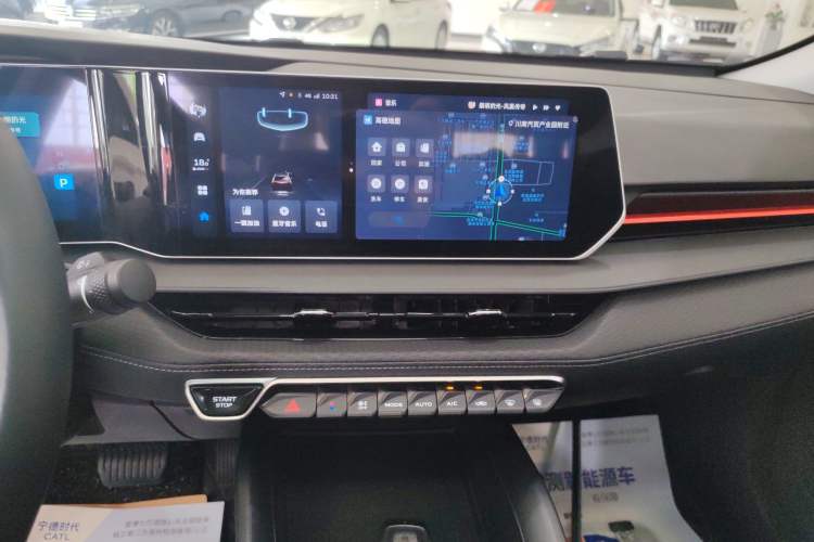 Used Geely Auto Binray 2024 Binrui COOL 1.5T DCT Longteng Edition Audio And AC Panel