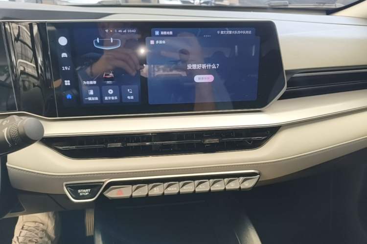 Used Geely Auto Binray 2024 Binrui COOL 1.5T DCT Champion Edition Audio And AC Panel