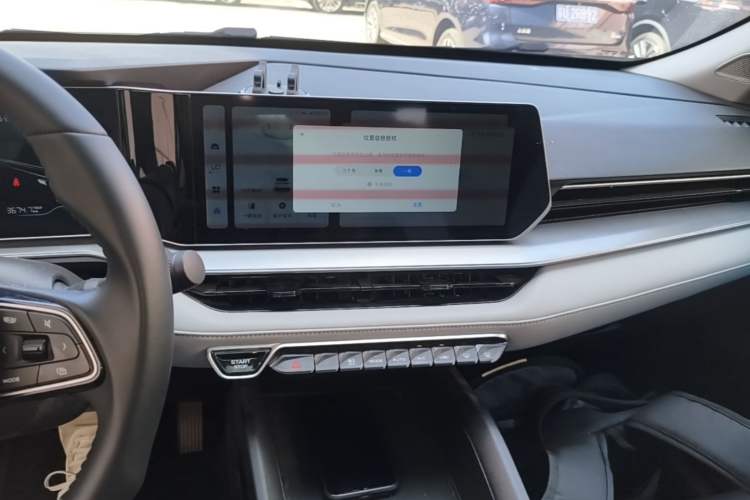 Used Geely Auto Binray 2024 Binrui COOL 1.5T DCT Champion Edition Audio And AC Panel