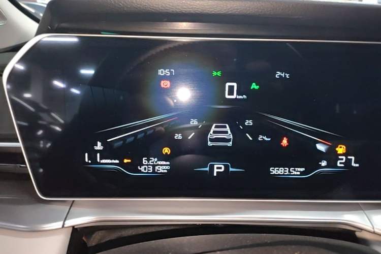Used Geely Auto Binray 2024 Binrui COOL 1.5T DCT Champion Edition Instrument Cluster
