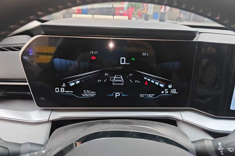 Used Geely Auto Binray 2024 Binrui COOL 1.5T DCT Champion Edition Instrument Cluster