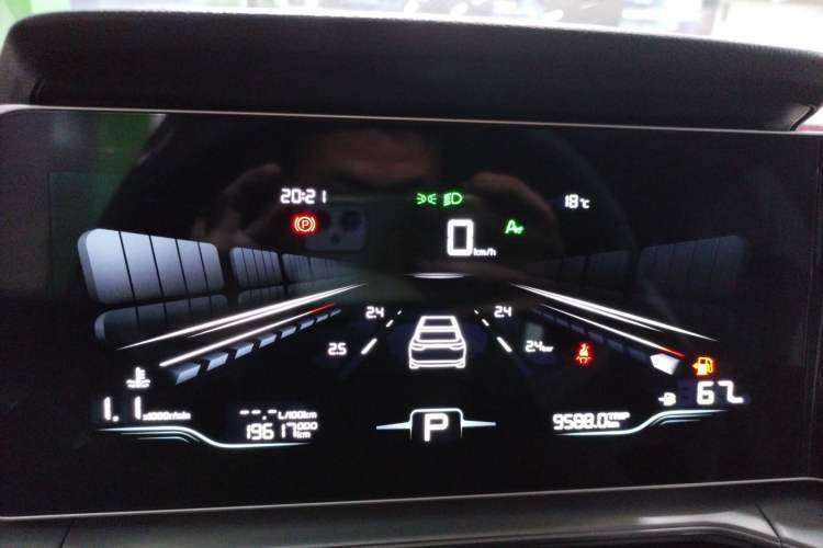 Used Geely Auto Binray 2024 Binrui COOL 1.5T DCT Champion Edition Instrument Cluster