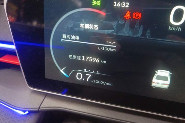 Used Geely Auto Binray 2024 Binrui COOL 1.5T DCT Longteng Edition Odometer Close Up
