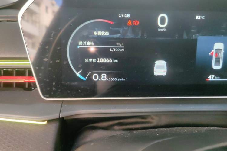 Used Geely Auto Binray 2024 Binrui COOL 1.5T DCT Longteng Edition Odometer Close Up