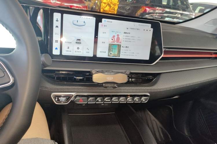 Used Geely Auto Binray 2024 Binrui COOL 1.5T DCT Longteng Edition Audio And AC Panel