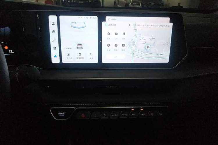 Used Geely Auto Binray 2024 Binrui COOL 1.5T DCT Champion Edition Audio And AC Panel