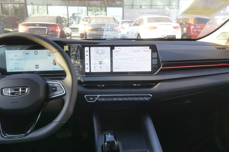 Used Geely Auto Binray 2024 Binrui COOL 1.5T DCT Longteng Edition Audio And AC Panel