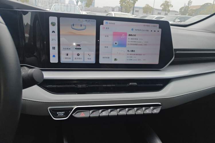 Used Geely Auto Binray 2024 Binrui COOL 1.5T DCT Champion Edition Audio And AC Panel