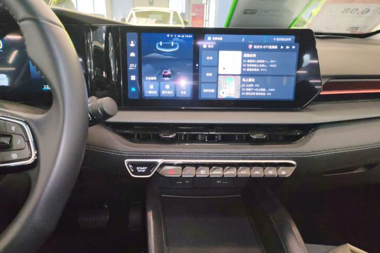 Used Geely Auto Binray 2024 Binrui COOL 1.5T DCT Longteng Edition Audio And AC Panel