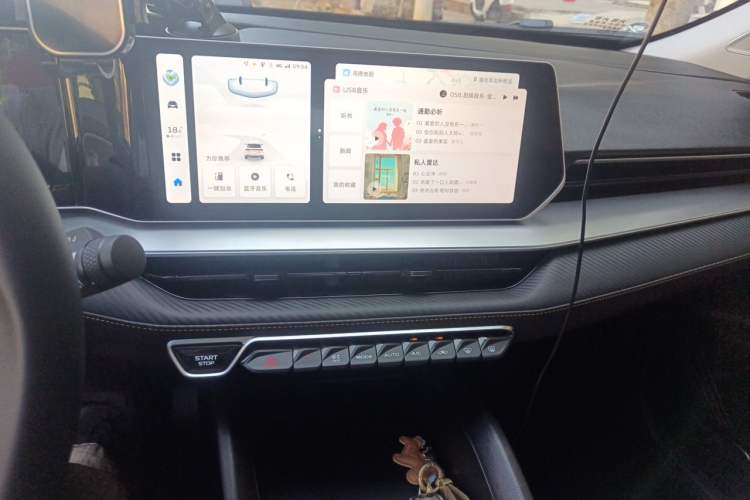 Used Geely Auto Binray 2024 Binrui COOL 1.5T DCT Champion Edition Audio And AC Panel