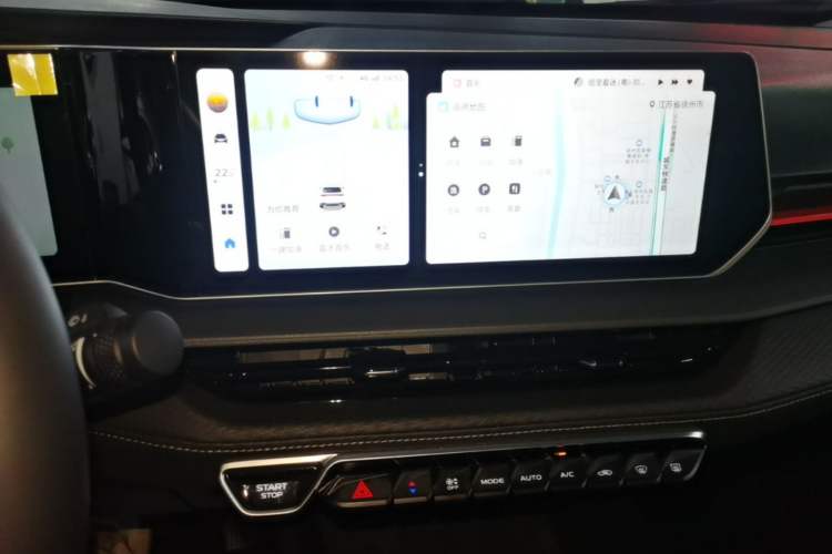Used Geely Auto Binray 2024 Binrui COOL 1.5T DCT Longteng Edition Audio And AC Panel