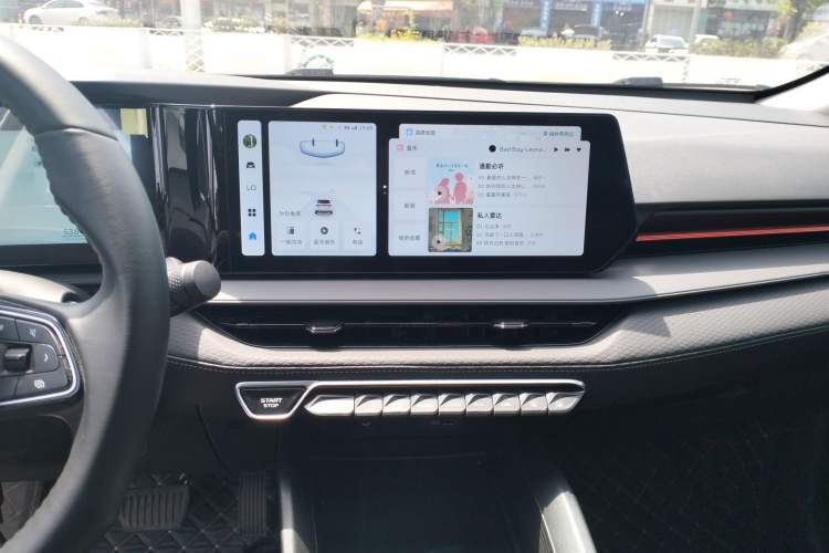Used Geely Auto Binray 2024 Binrui COOL 1.5T DCT Longteng Edition Audio And AC Panel