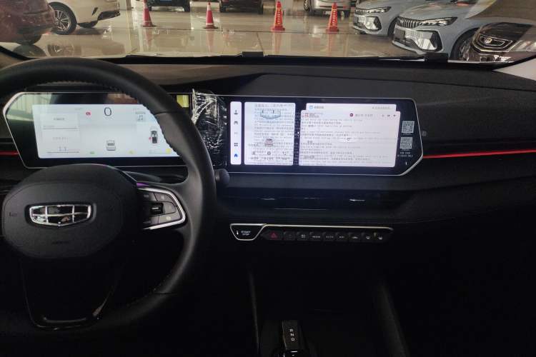 Used Geely Auto Binray 2024 Binrui COOL 1.5T DCT Longteng Edition Audio And AC Panel