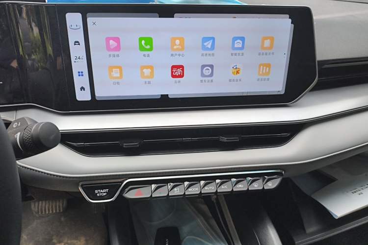 Used Geely Auto Binray 2024 Binrui COOL 1.5T DCT Champion Edition Audio And AC Panel