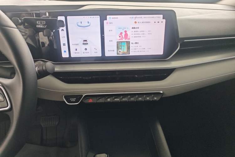 Used Geely Auto Binray 2024 Binrui COOL 1.5T DCT Champion Edition Audio And AC Panel